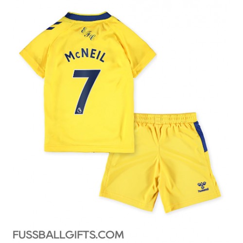 Everton Dwight McNeil #7 Fußballbekleidung 3rd trikot Kinder 2022-23 Kurzarm (+ kurze hosen)